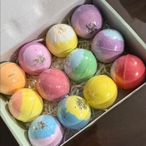 Colorful Bath Bomb Set